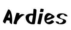 Ardies Font Image