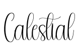 Calestial Font Image