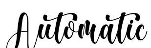 Automatic Font Image