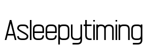 Asleepytiming