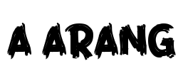 a Arang Font Image