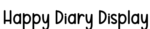 Happy Diary Display