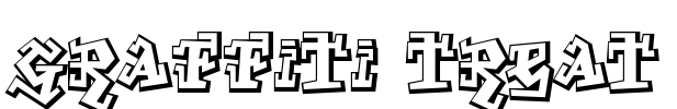 Graffiti Treat Font Image
