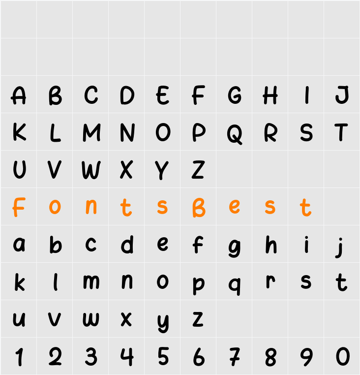 Melon Camp Character Map
