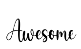 Awesome Font Image