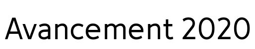 Avancement 2020 Font Image