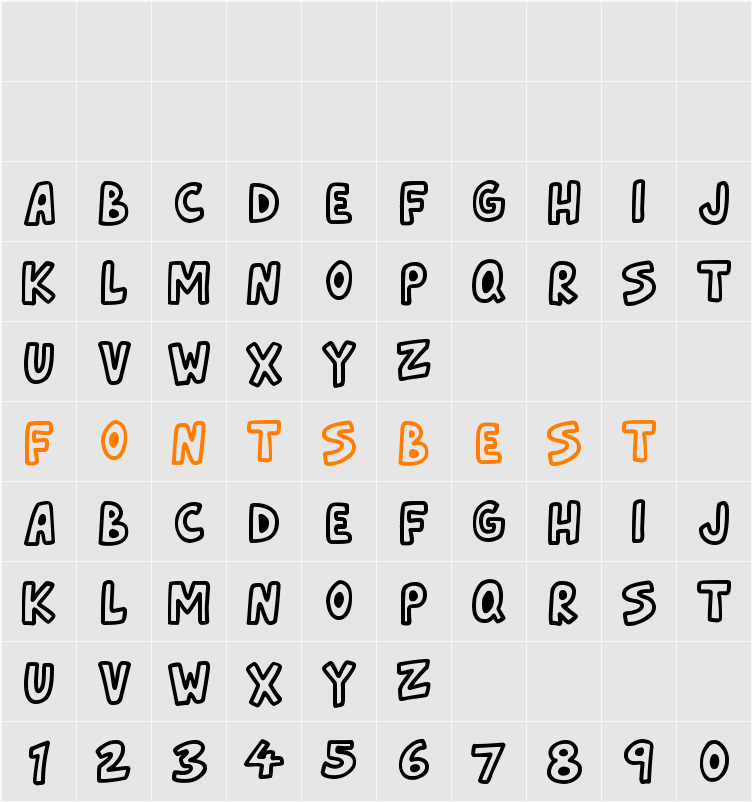 Asteroid 7337 Character Map