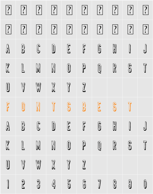 Distopia Genital Character Map