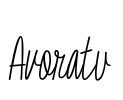 Avoratu Font Image