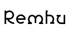 Remhu Font Image