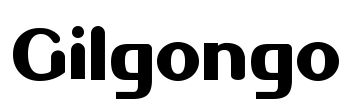 Gilgongo Font Image