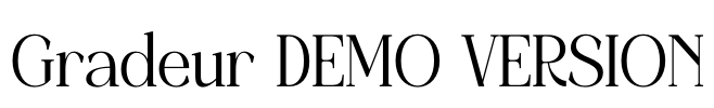 Gradeur DEMO VERSION