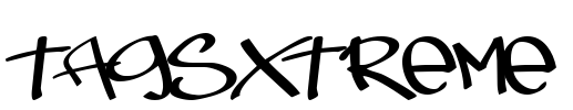 TagsXtreme Font Image
