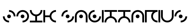 Zdyk Sagittarius Font Image