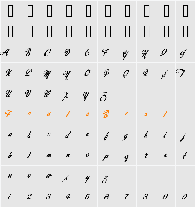 Today Character Map