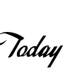 Today Font Image