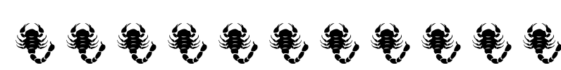 Zodiac Nice Font Image
