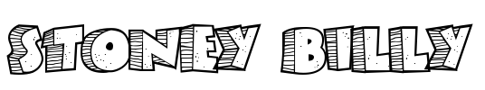 Stoney Billy Font Image