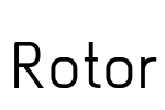 Rotor Font Image