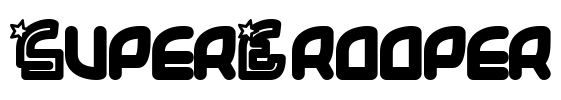 SuperTrooper Font Image