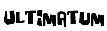 Ultimatum Font Image
