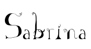 Sabrina Font Image