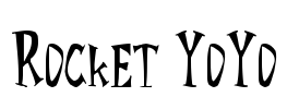 Rocket YoYo Font Image