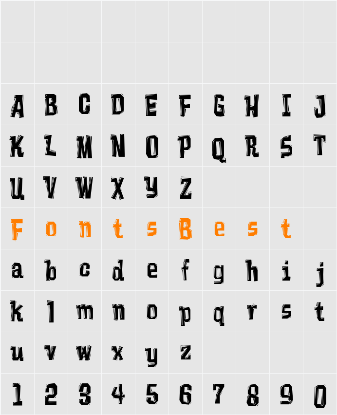 Vademecum Character Map