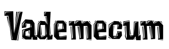 Vademecum Font Image