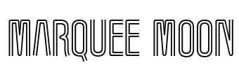 Marquee Moon Font Image