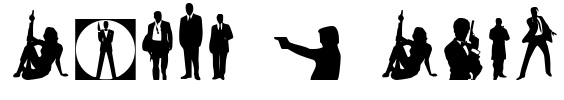Babes & Bond Font Image