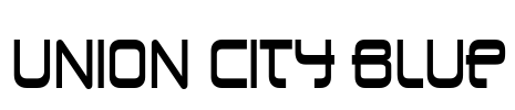 Union City Blue Font Image