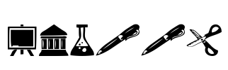 School Font Image
