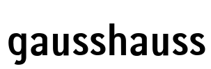 gausshauss Font Image