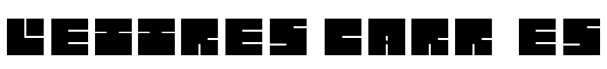lettres carrées Font Image