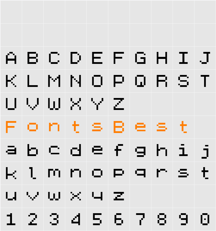 Emulator Character Map