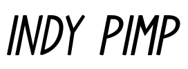 Indy Pimp Font Image