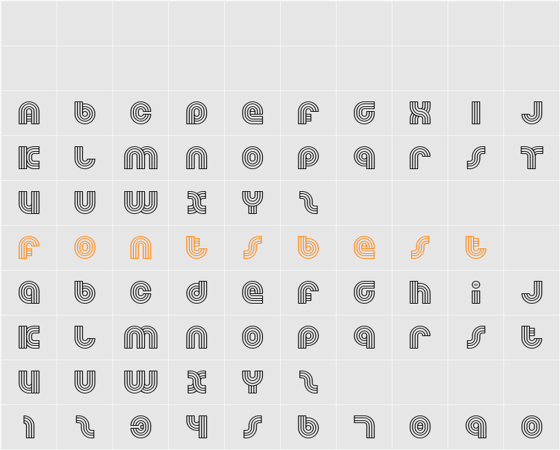 Dreamland Character Map