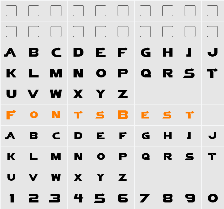 Vector Sigma Character Map