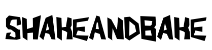 ShakeAndBake Font Image