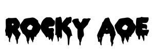 ROCKY AOE Font Image