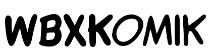 WBXKomik Font Image