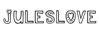 JulesLove Font Image