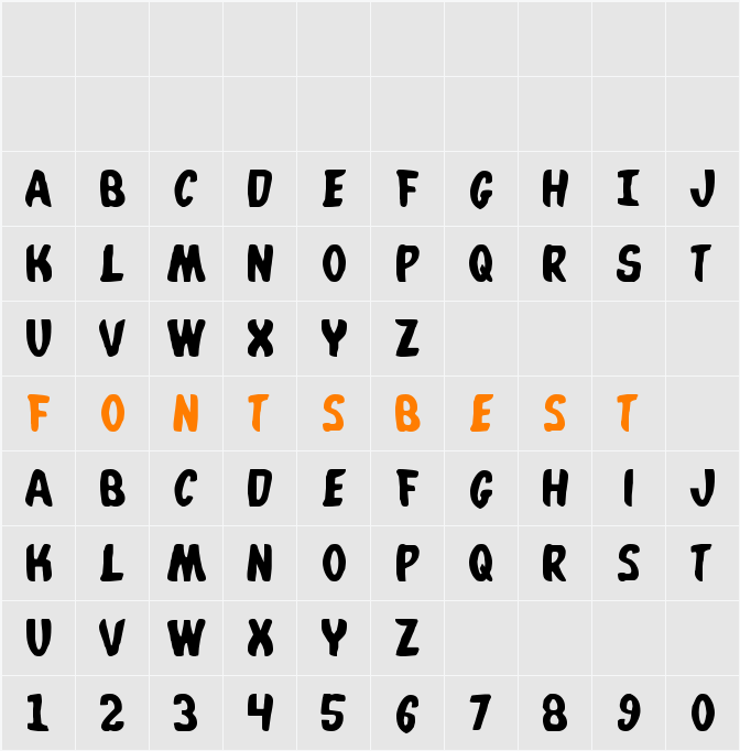 Whatafont Character Map