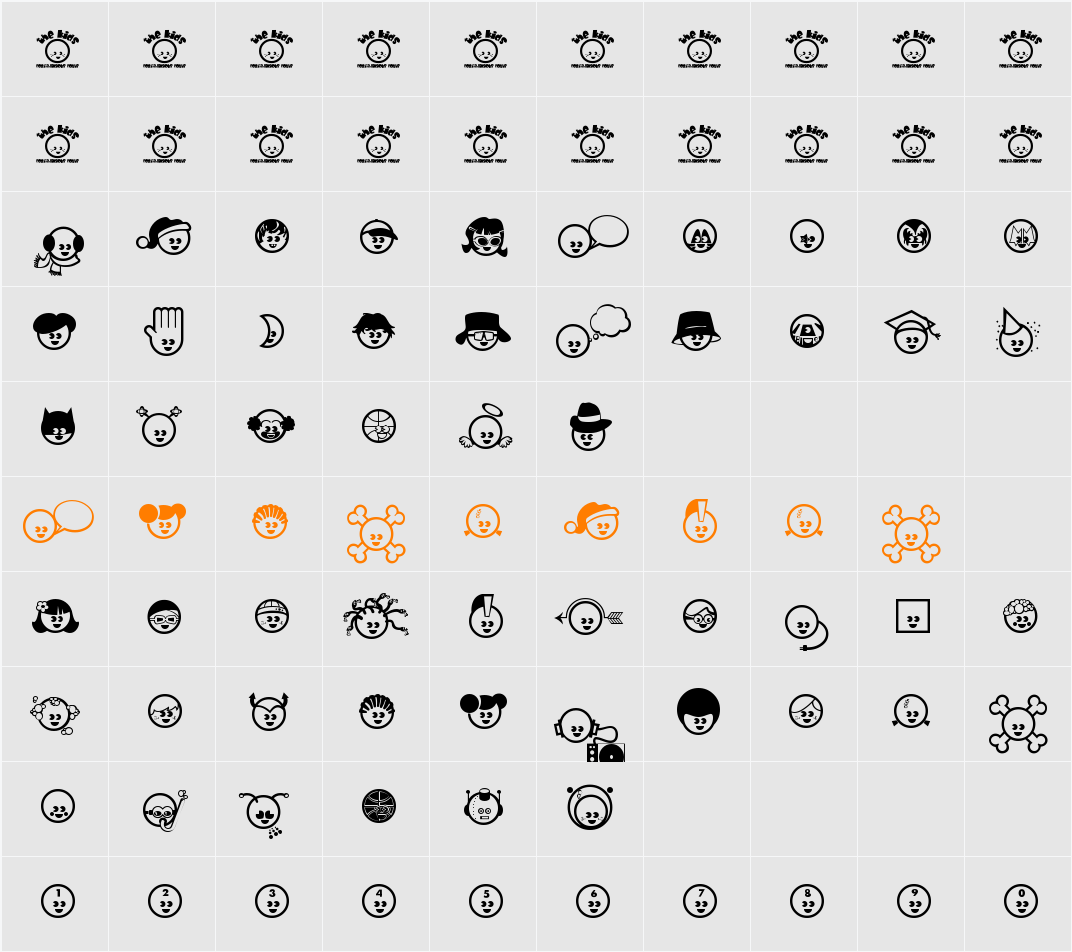 The Kids Character Map