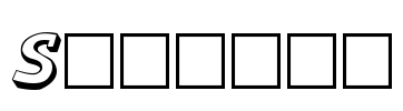 Sprague Font Image