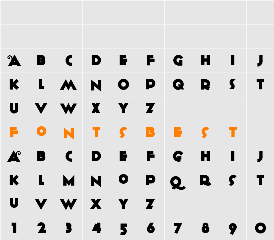 Anagram Character Map