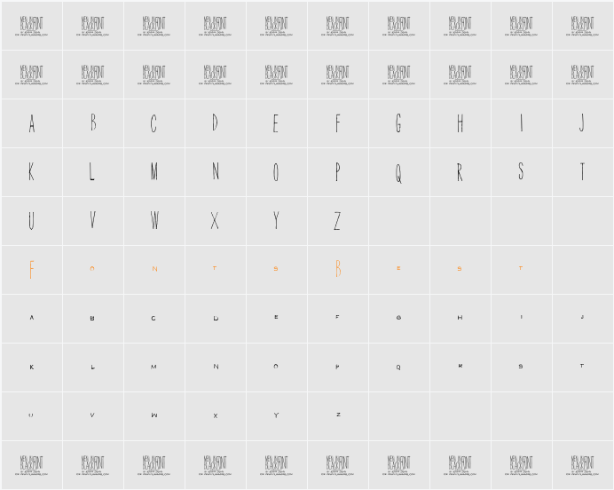 Men In Black Credits Character Map