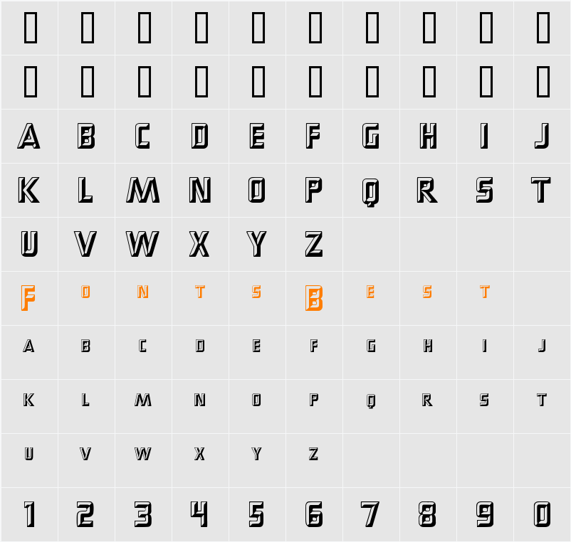 PopUps Character Map