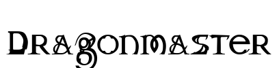 Dragonmaster Font Image
